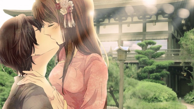 Аниме Легенда дуо поцелуи