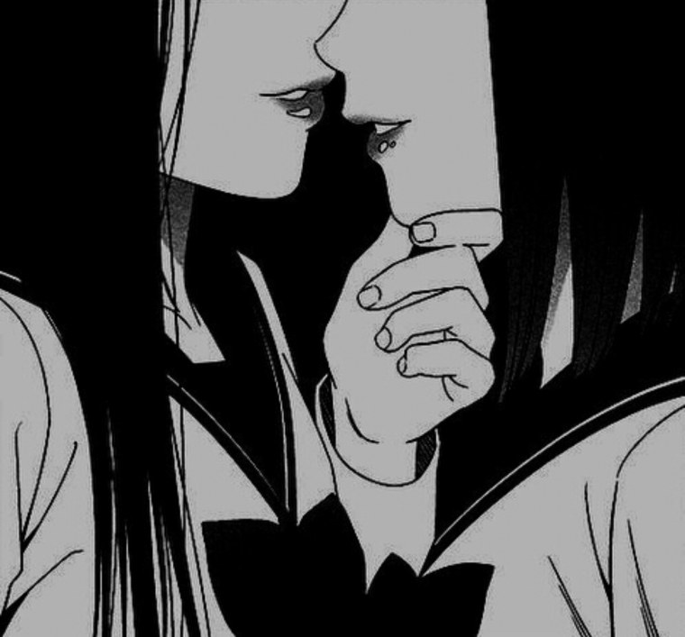 Аниме Эстетика черно белый