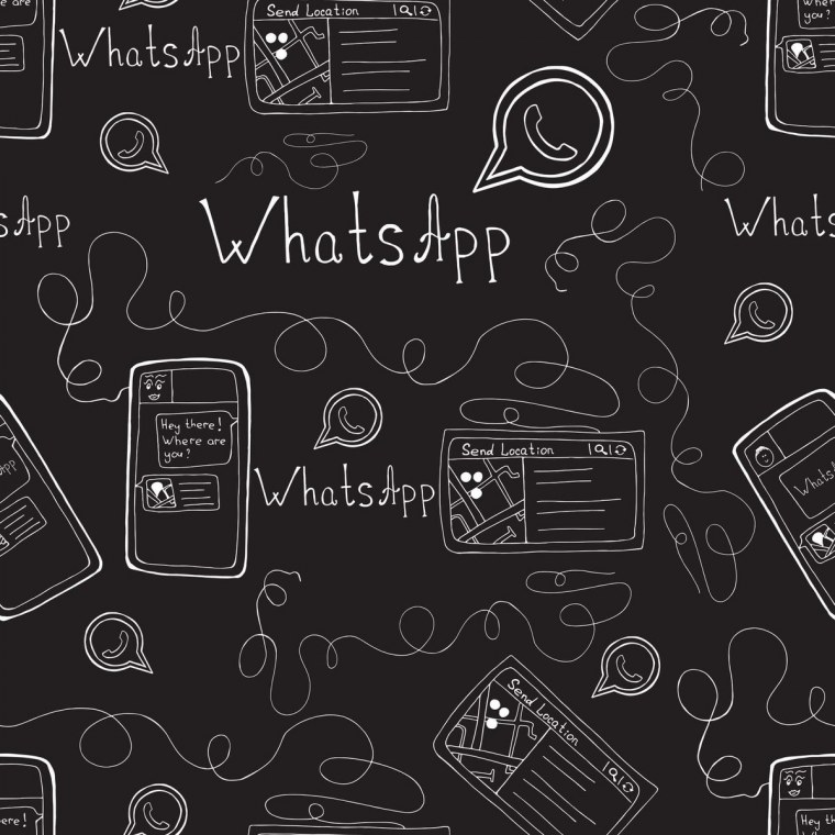 Фон для чата телеграмм темный