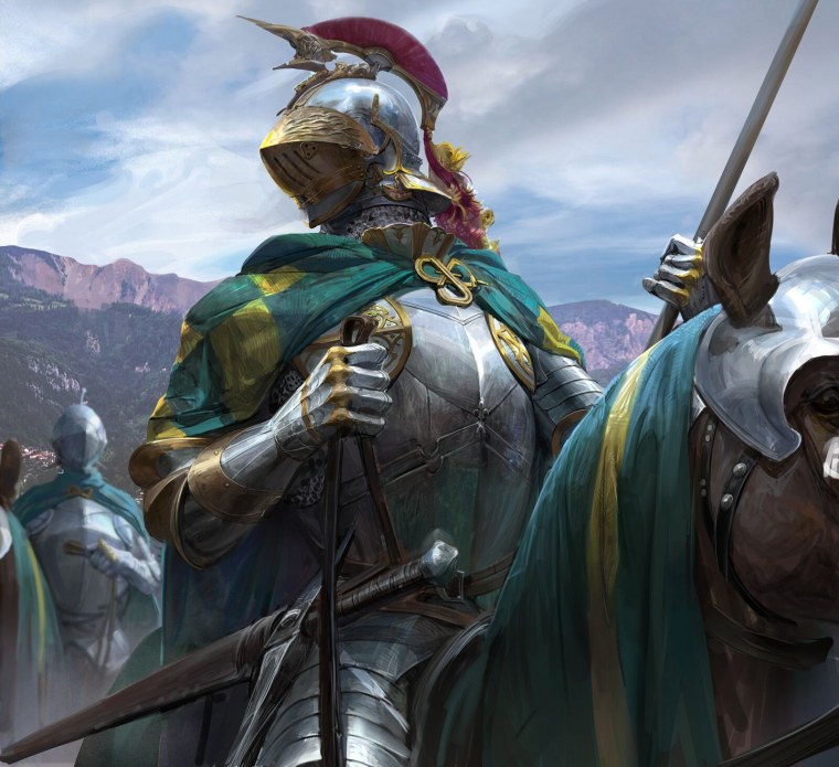 Средневековый рыцарь