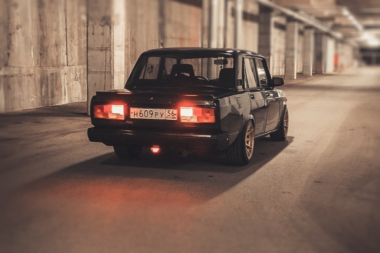 Жигули 2107 бандитка