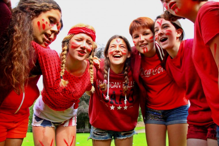 Люди у костра Эстетика