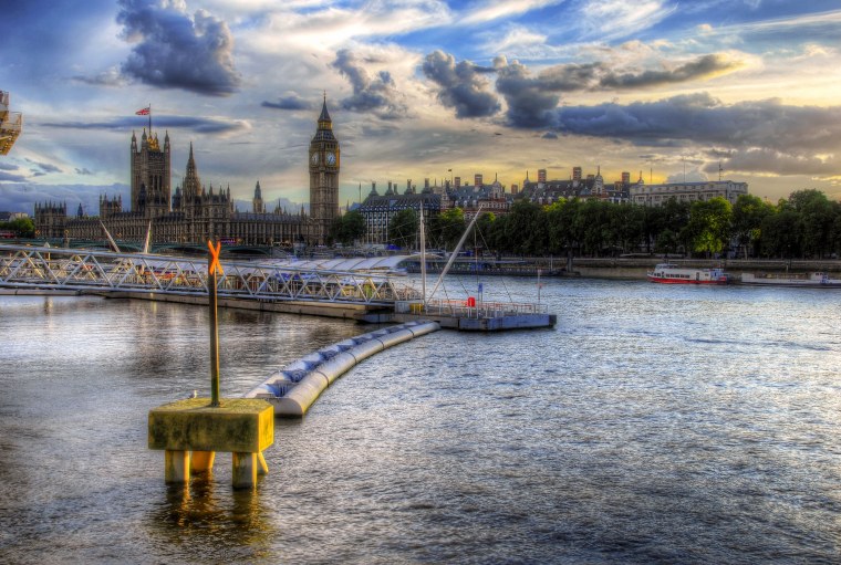 Ривер река Лондон