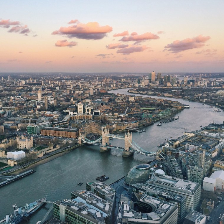 Река Темза в Великобритании