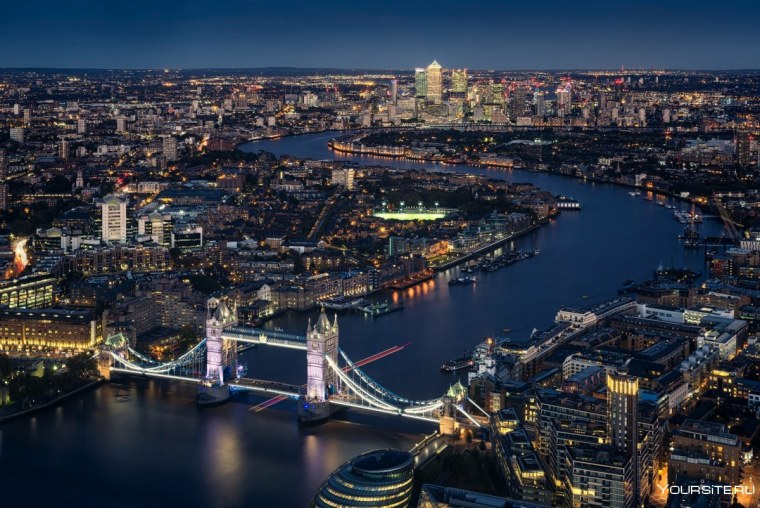 Река Темза в Великобритании