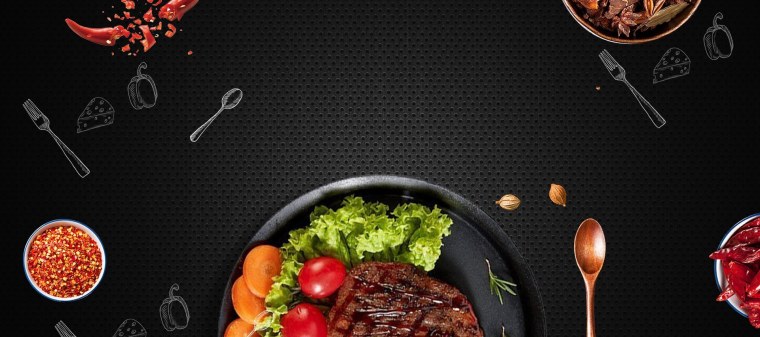 Фон для меню кафе