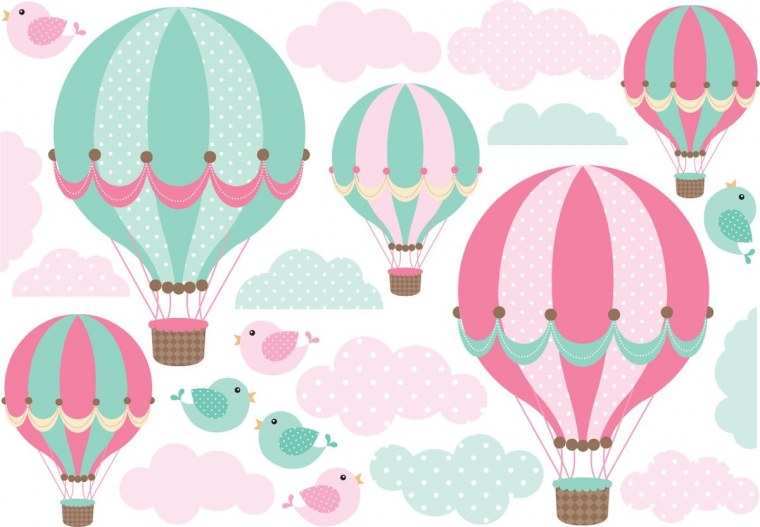 Принт воздушный шар