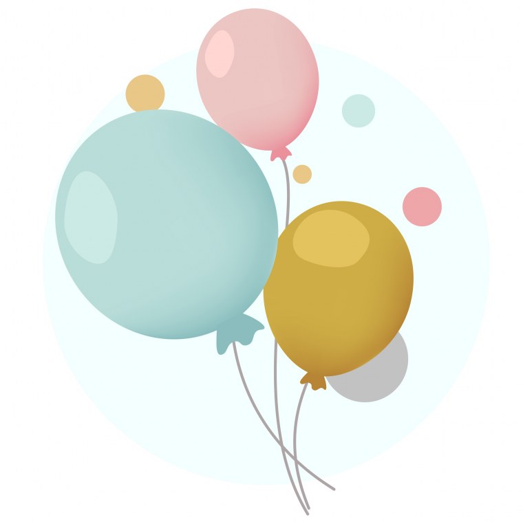 Воздушные шары вектор