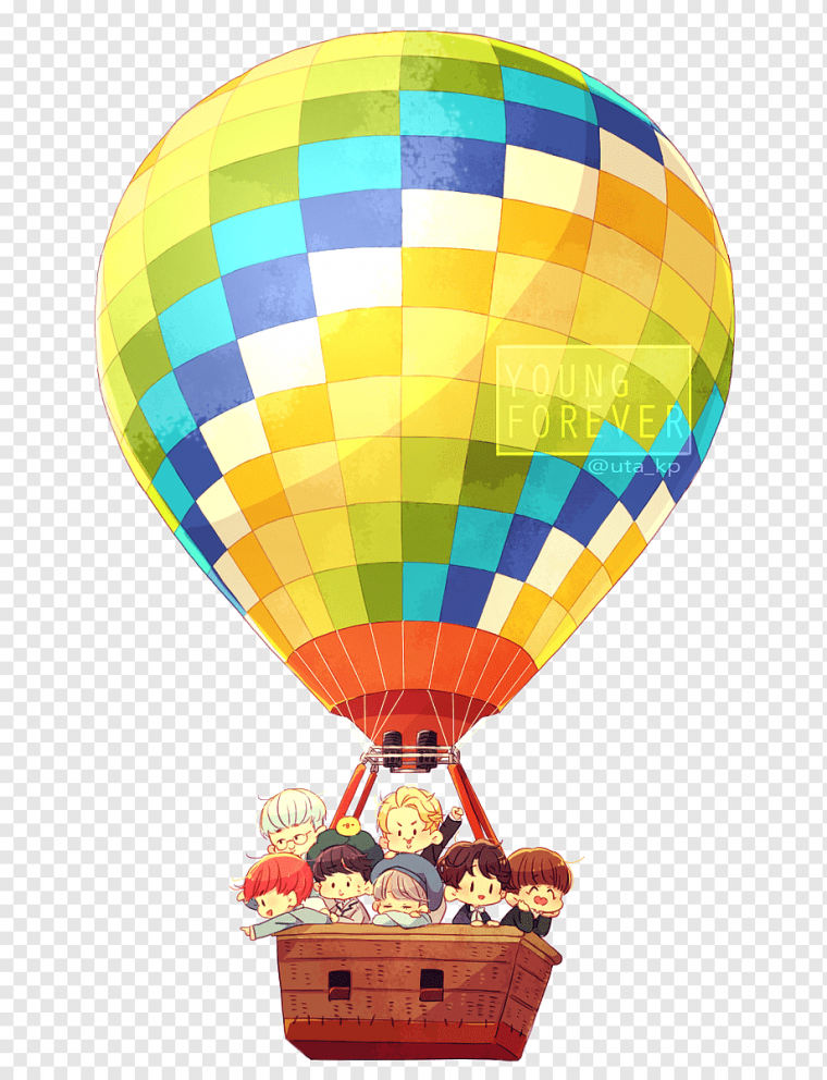 BTS young Forever шар