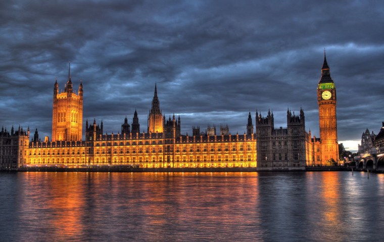 Парламент Великобритании. Вестминстерский дворец, Лондон
