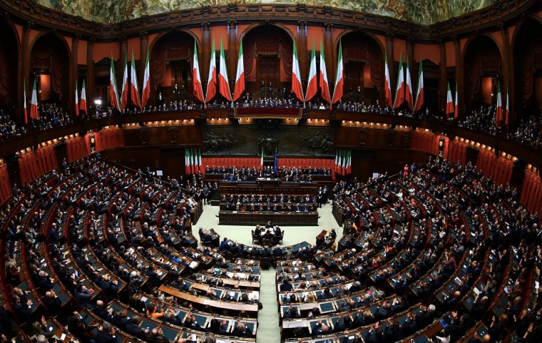 Двухпалатный парламент Италии