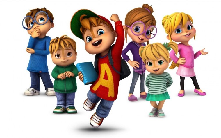 Элвин и бурундуки мультсериал