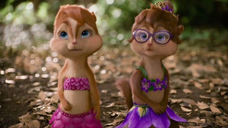 Элвин и бурундуки 3 Британи