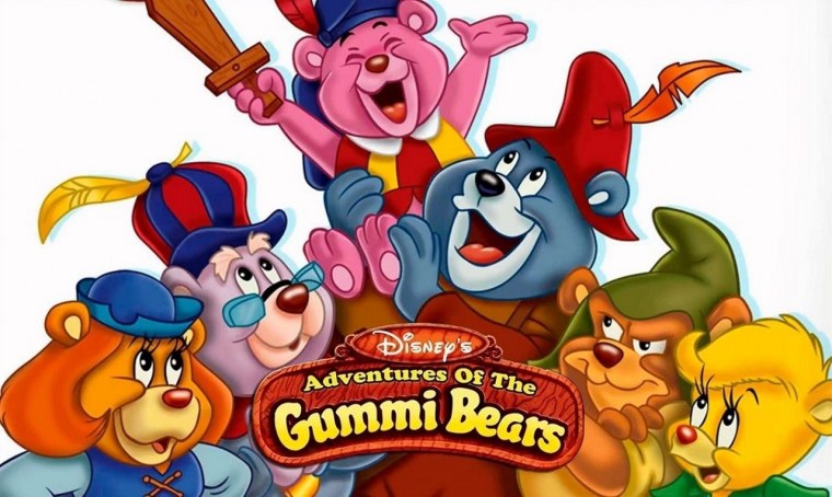 Герои мультика мишки Гамми имена