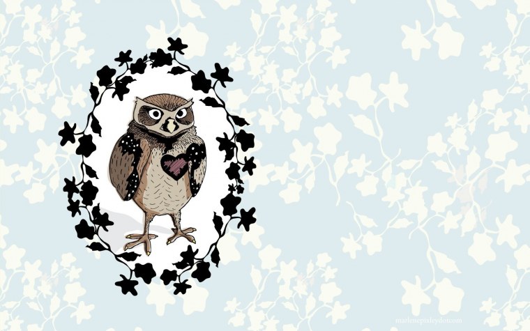 Совушки на рабочий стол