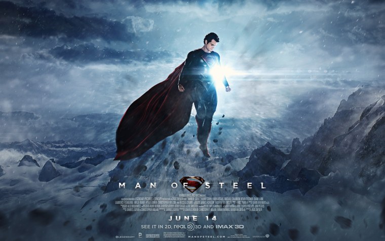 Man of Steel 2013 poster