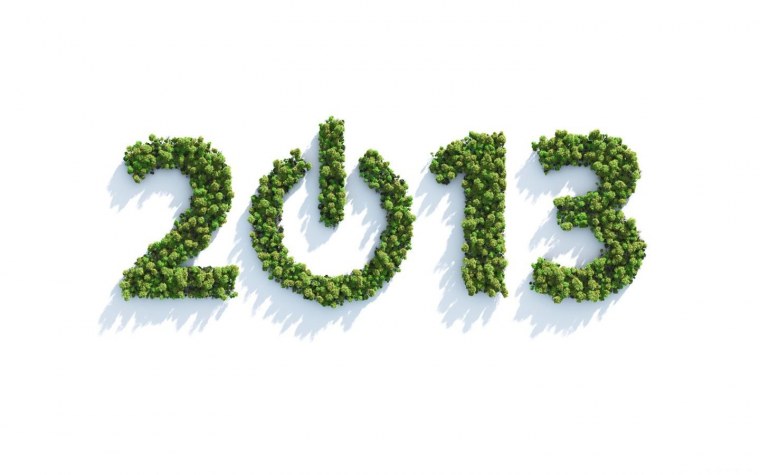 Новогодние 3d цифры