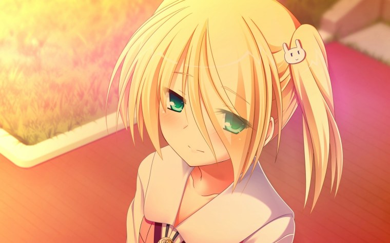 Аниме с короткими светлыми волосами