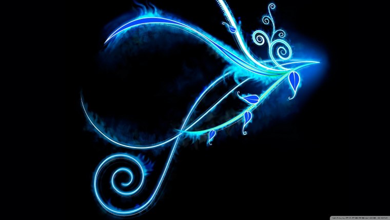 Неоновые обои