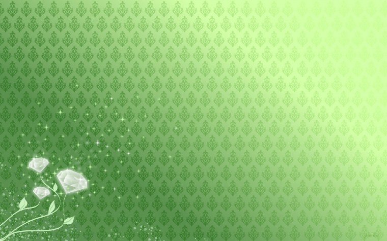 Зеленая абстракция