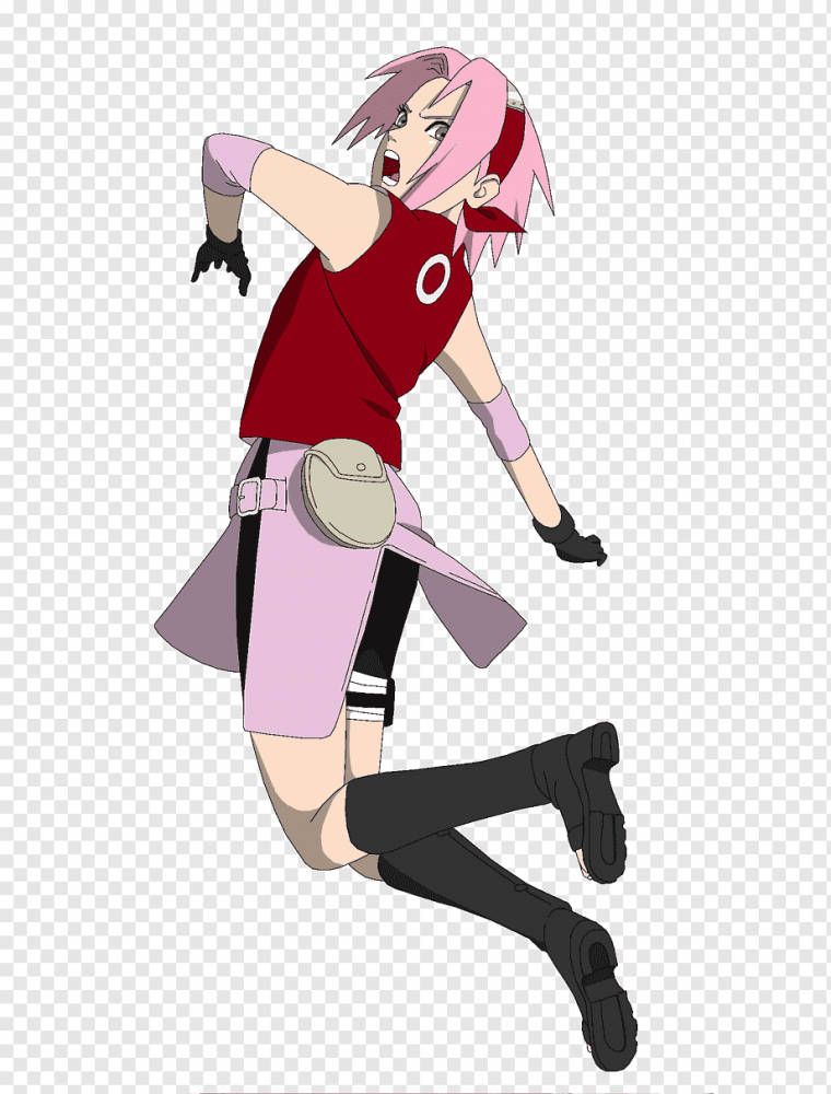 Сакура Харуно в полный рост маленькая