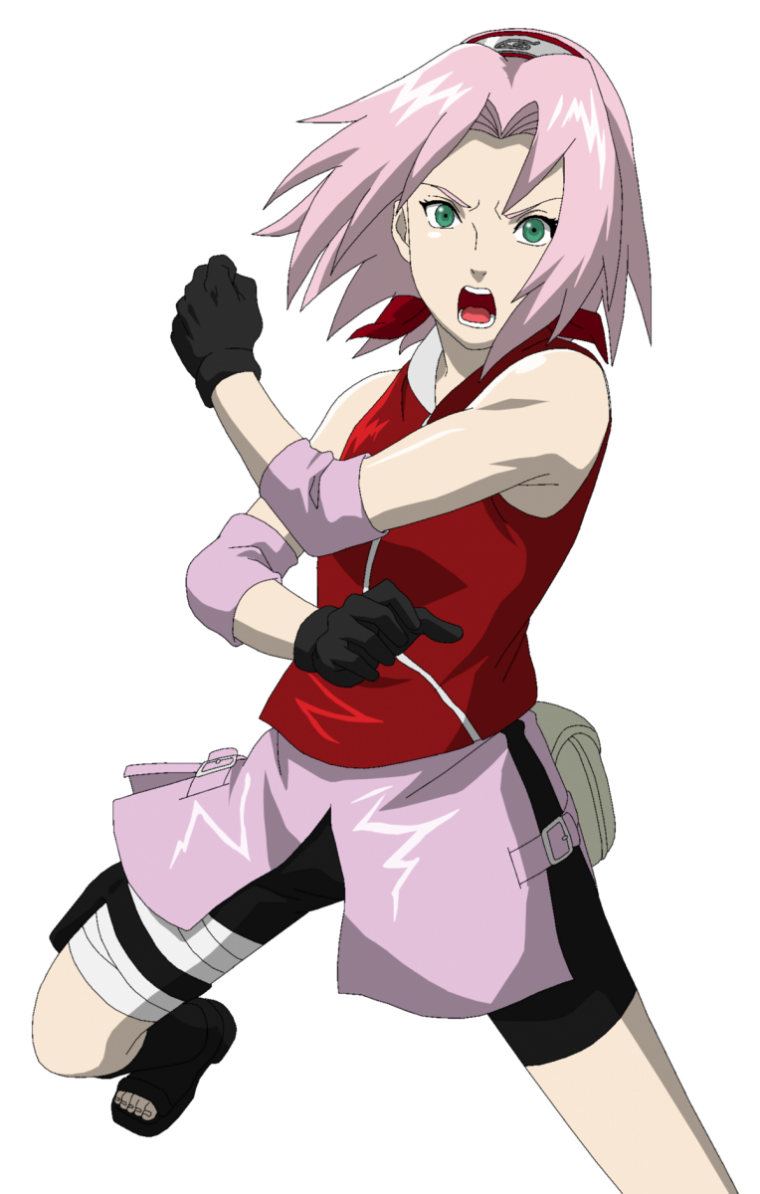 Сакура Харуно рендер