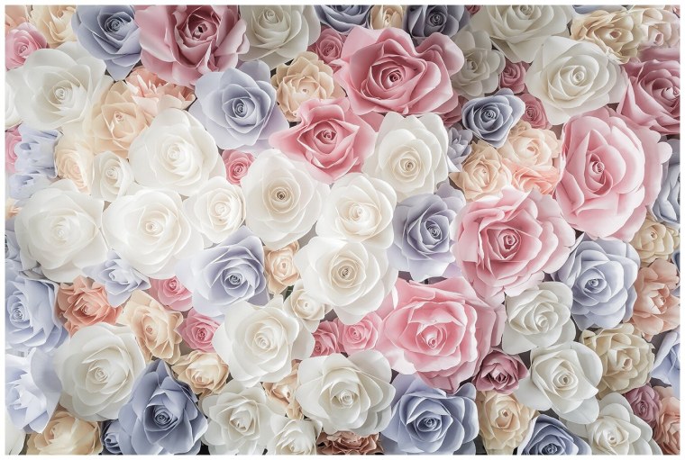 Розы пастельных тонов