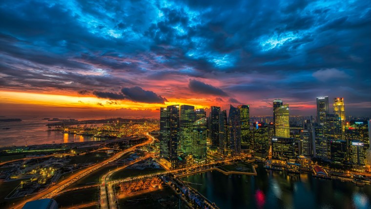 Пейзаж города