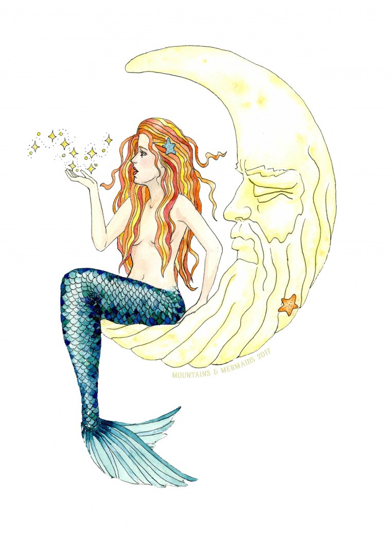 Сирена карандашом