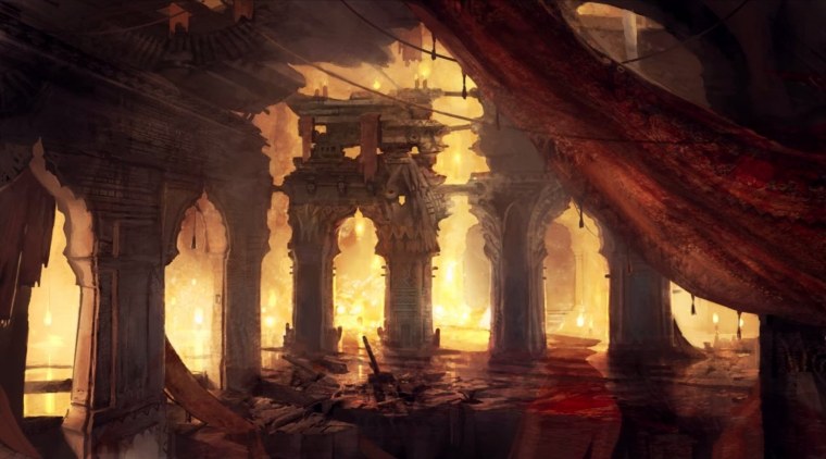 Геншин руины город