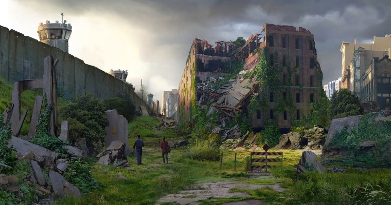 Руины города фэнтези