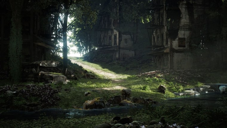 Заброшенный город будущего