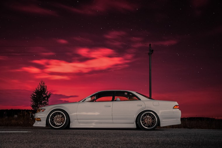 Toyota Mark II Самурай черный