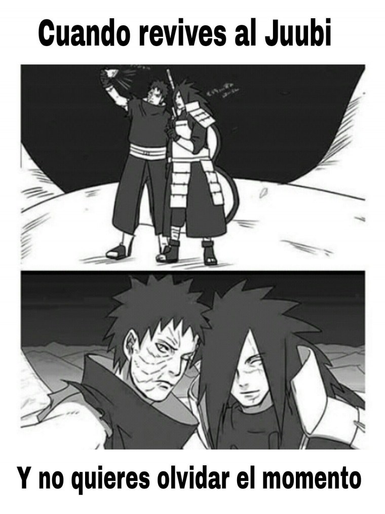 Мадара Учиха и Обито комиксы