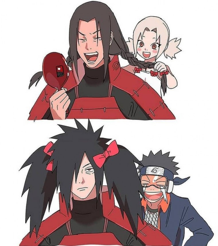 Хаширама, Мадара и цунаде