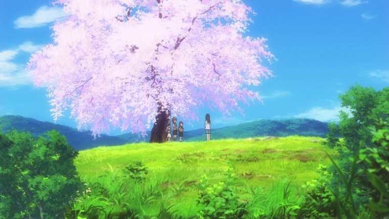 Аниме природа