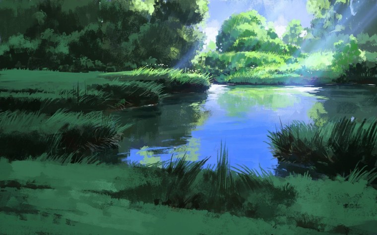 Болото аниме