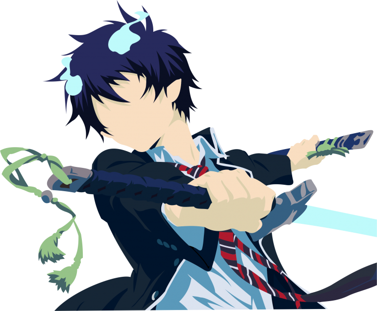 Синий экзорцист Рин Окумура