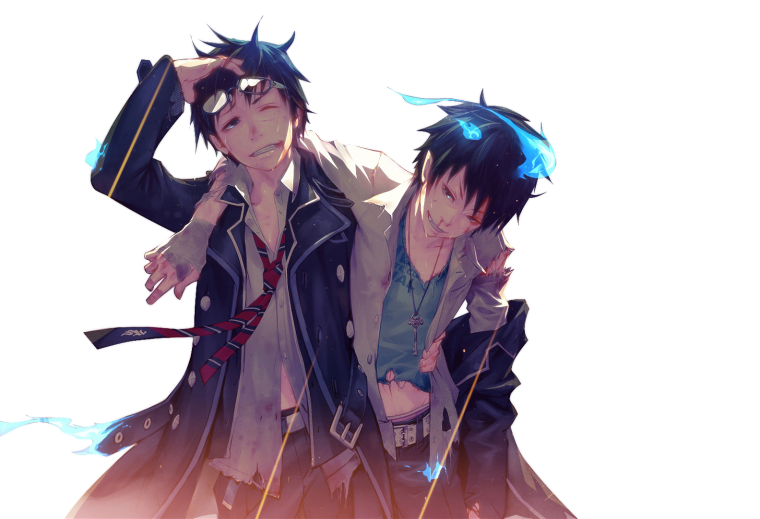 Рин Окумура арт демон