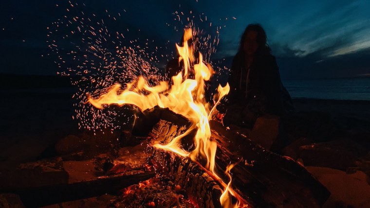 Красивый костер