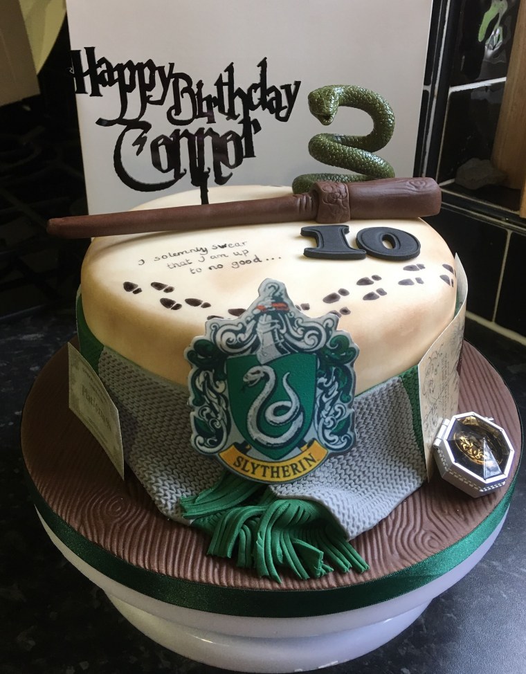 Торт Гарри Поттер Slytherin