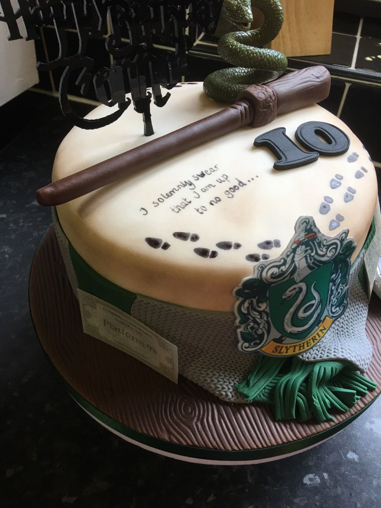 Торт Гарри Поттер Слизерин