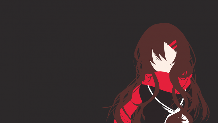 Обои на рабочий стол аниме Минимализм