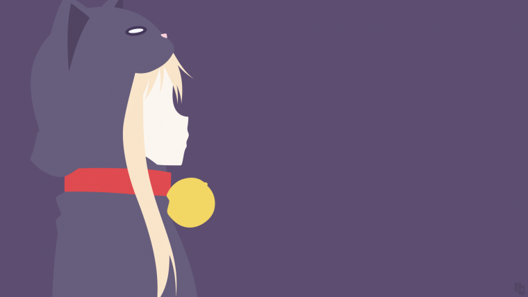 Обои на рабочий стол аниме Минимализм