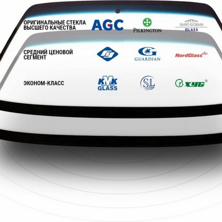 Монтаж лобового стекла