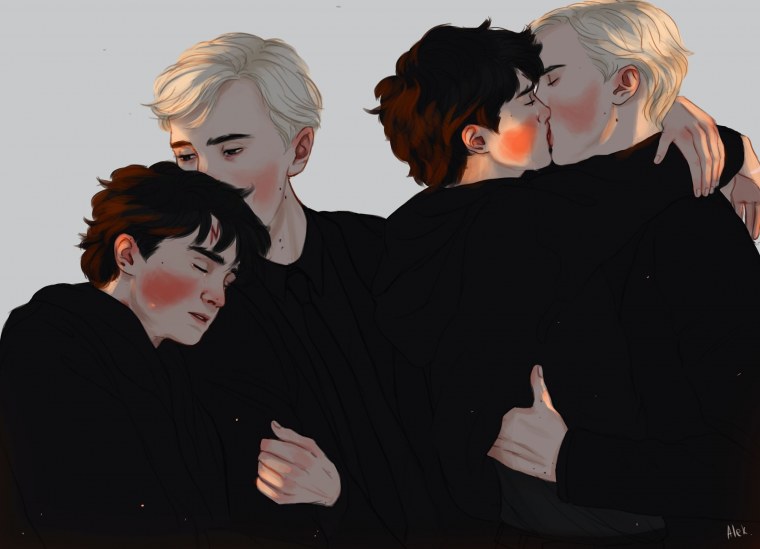 Драко Малфой арт Алек