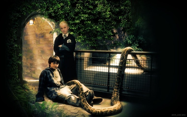 Змея из Гарри Поттера Слизерин