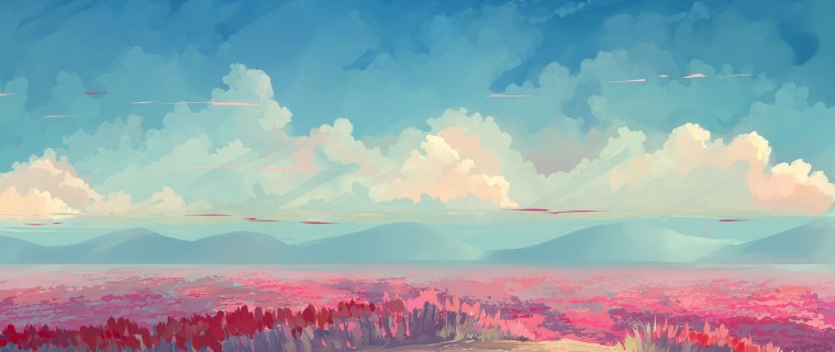 Аниме пейзаж