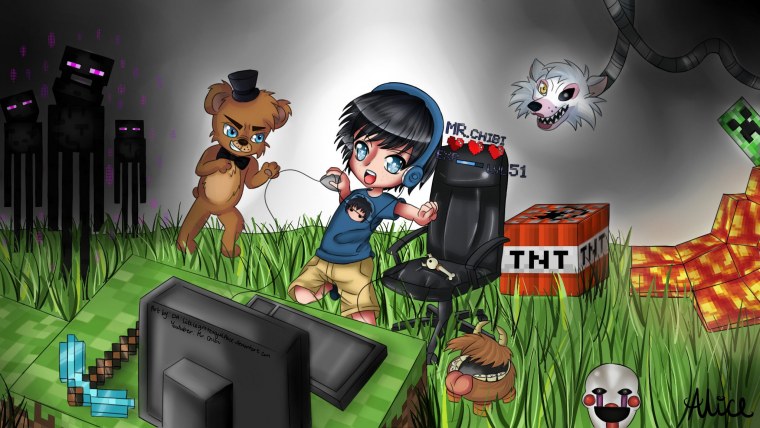 Игровой арт для шапки