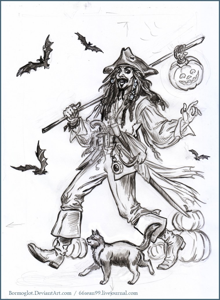 Татуировки капитана Джека воробья